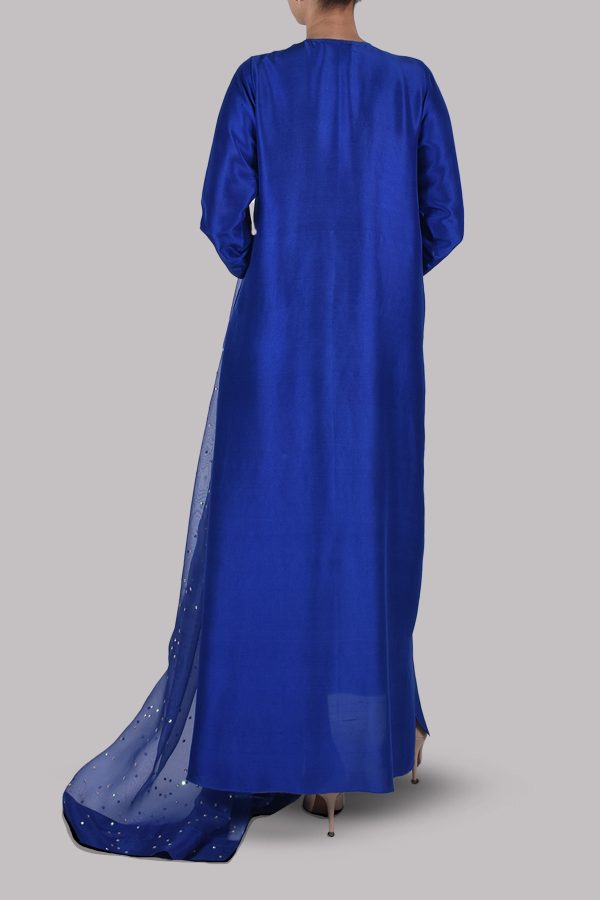 Surf The Web Blue Embellished Maxi Set - Image 3